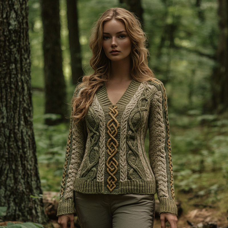 Pull vintage classique