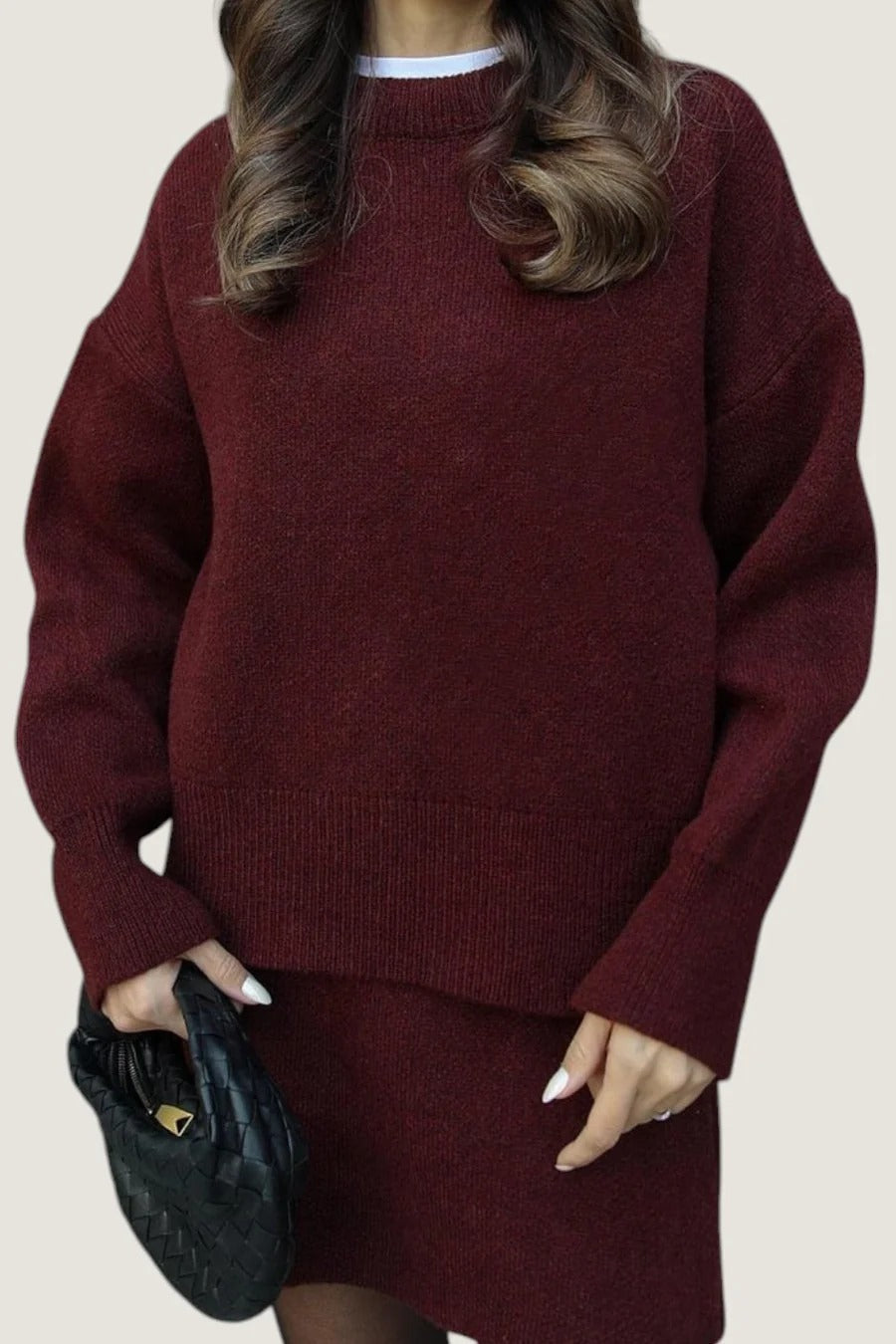 Pull au design réfléchi