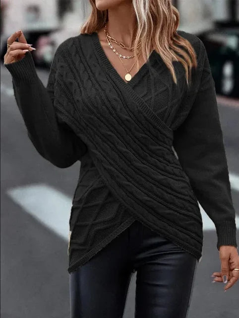 Pull au design réfléchi