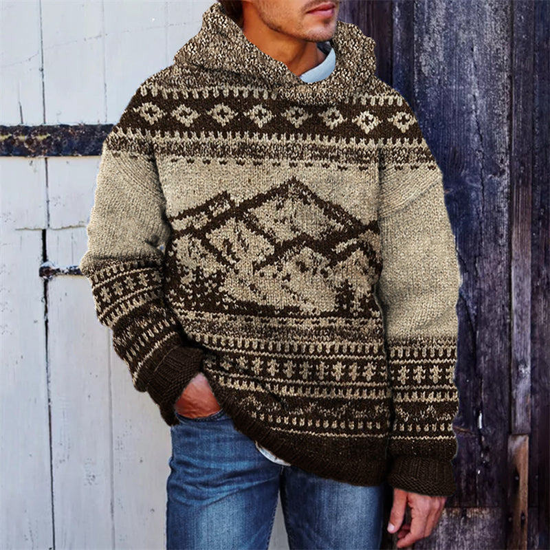 Pull vintage classique