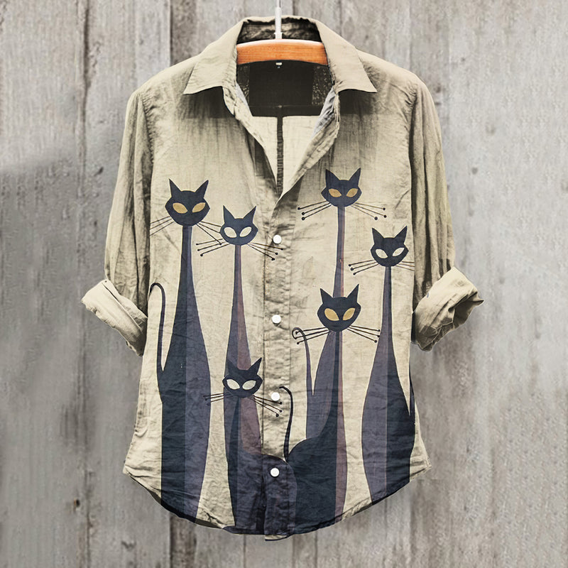 Chemise au design réfléchi