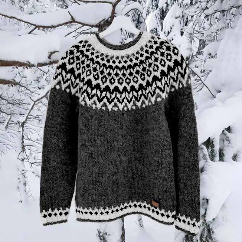 Pull au style vintage intemporel