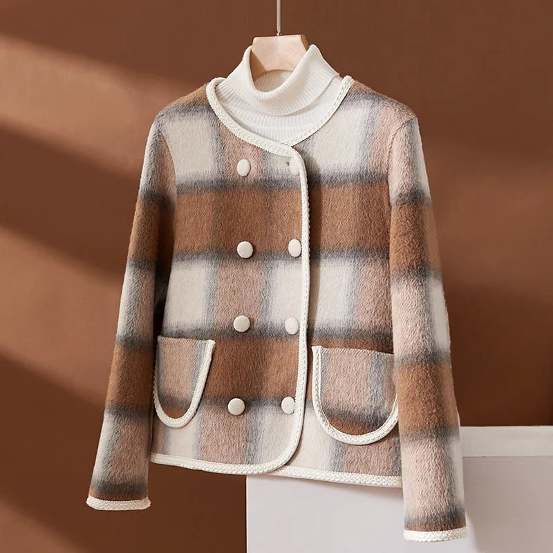 Manteau au design réfléchi