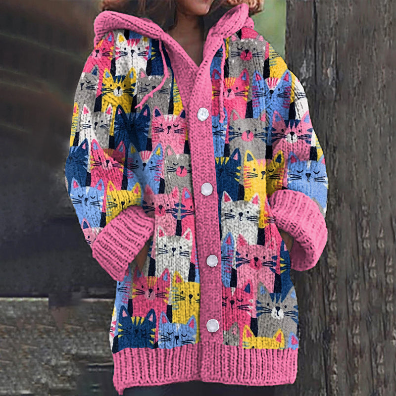 Cardigan au design réfléchi
