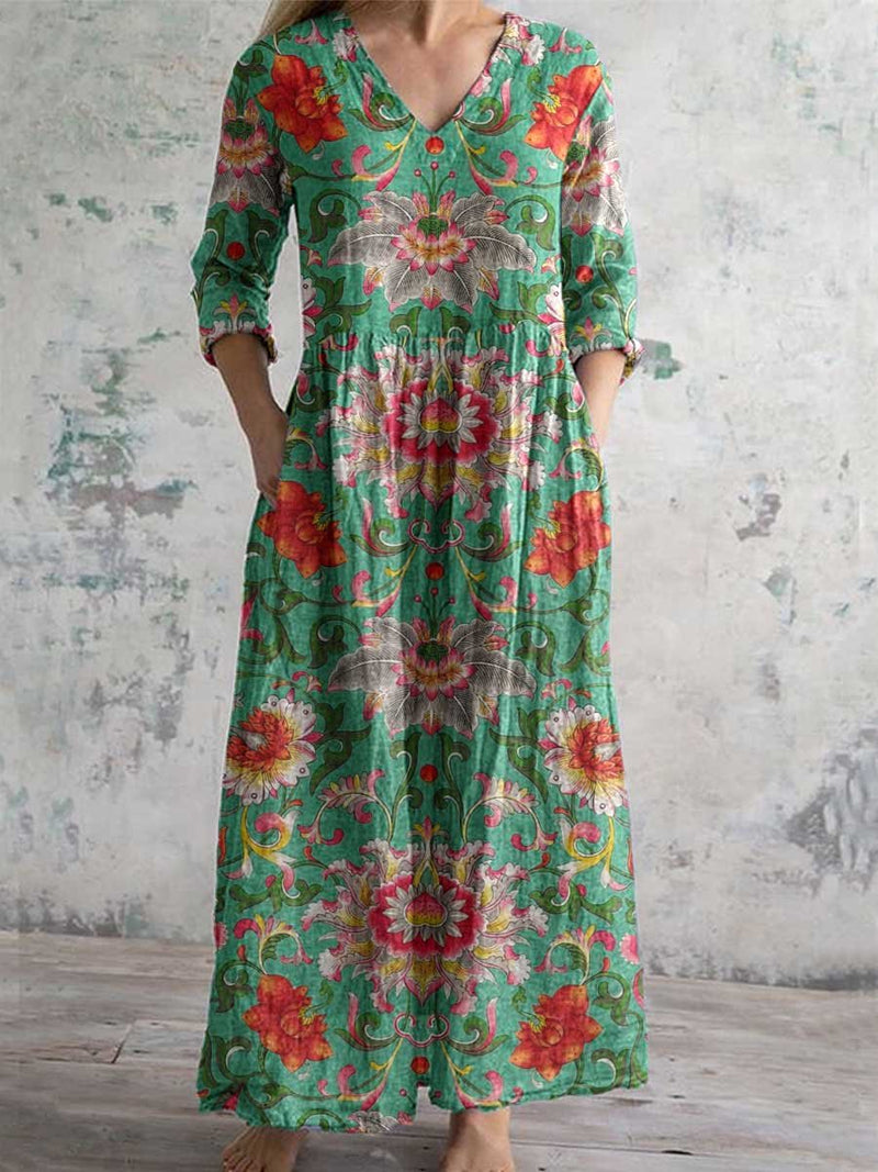 Robe au style vintage intemporel