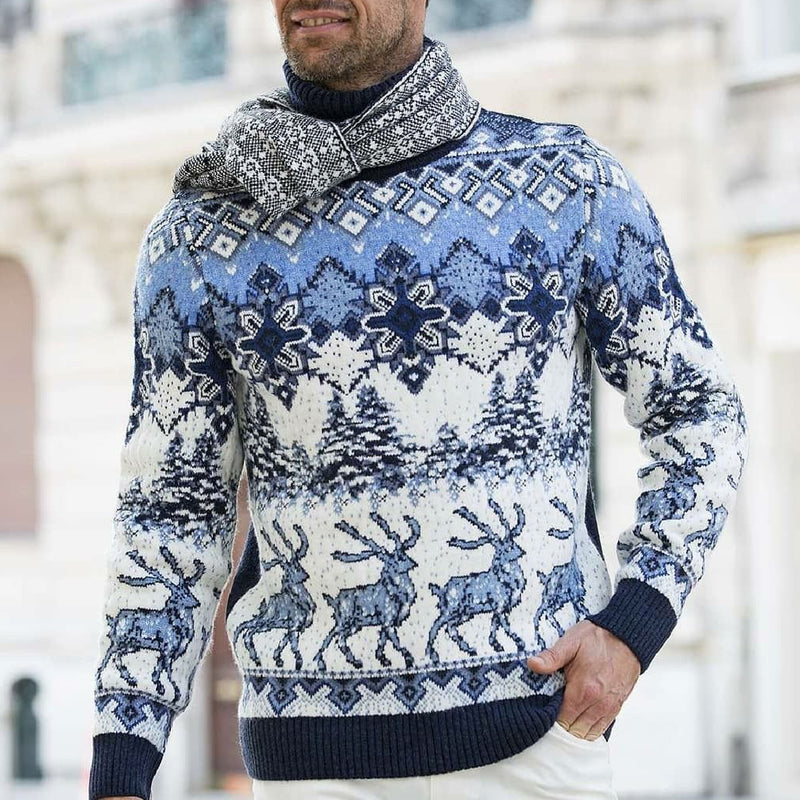 Pull au style vintage intemporel