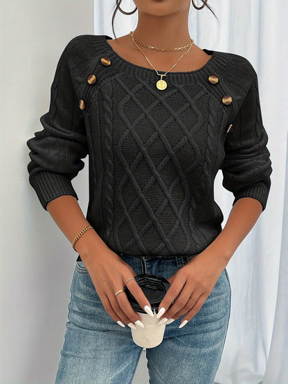 Pull au design classique