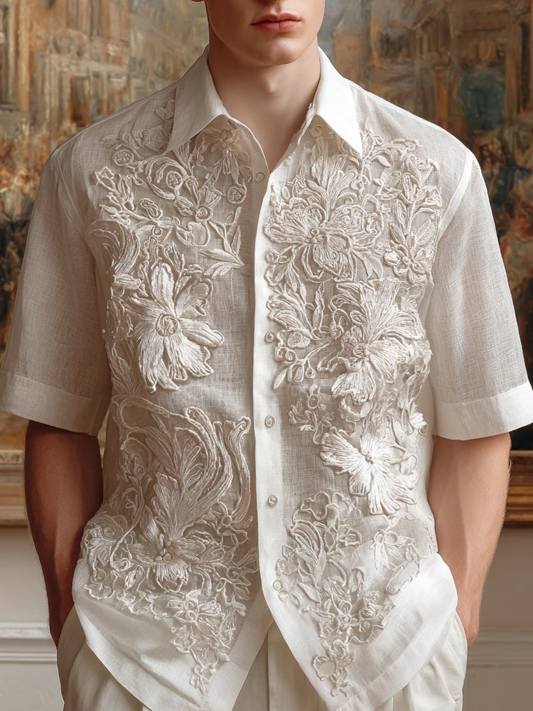 Chemise au style vintage intemporel