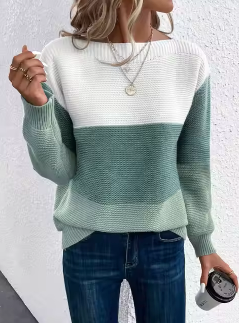 Pull au design réfléchi