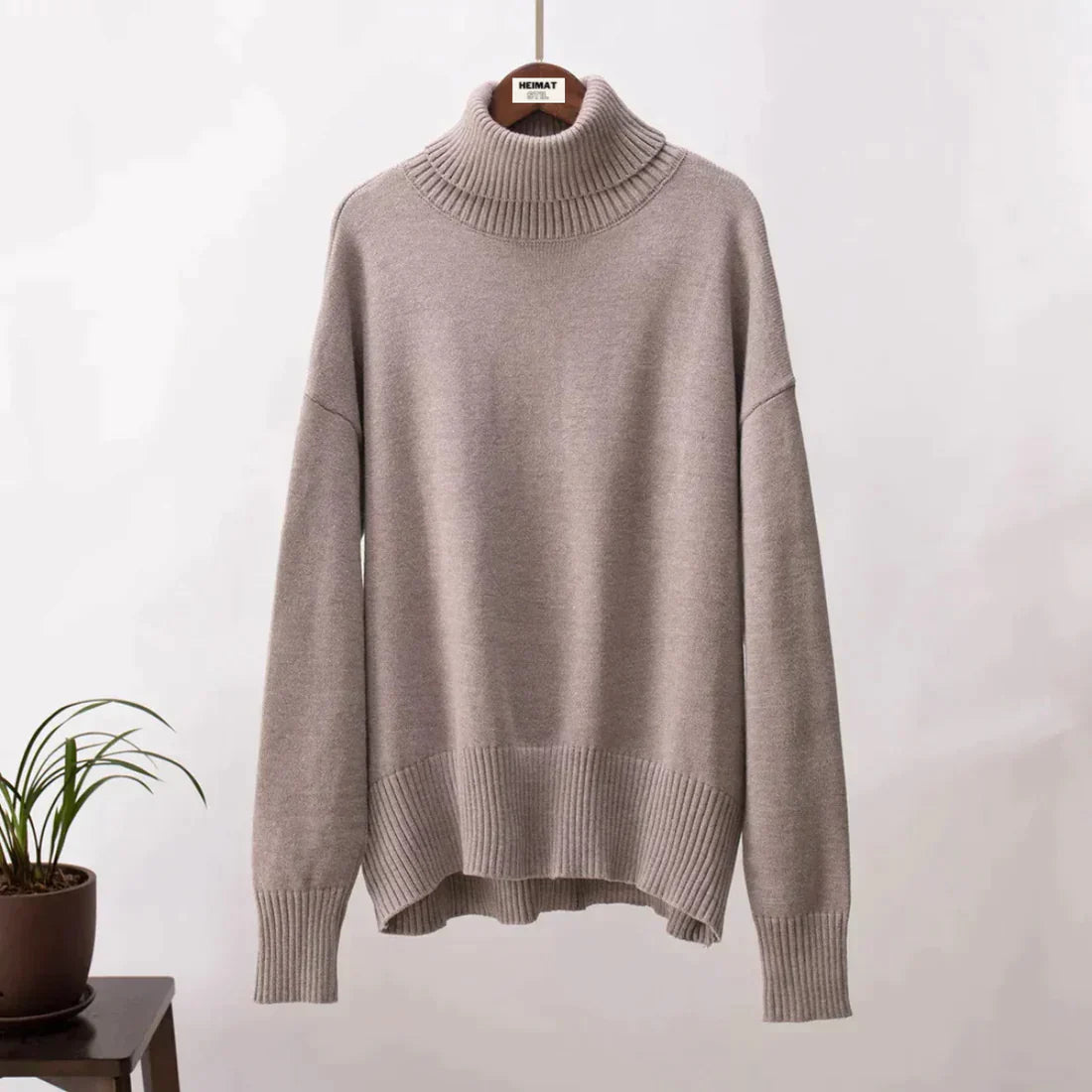 EP | Pull-over en tricot lâche pour femmes