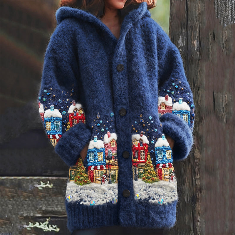 Cardigan au style vintage intemporel