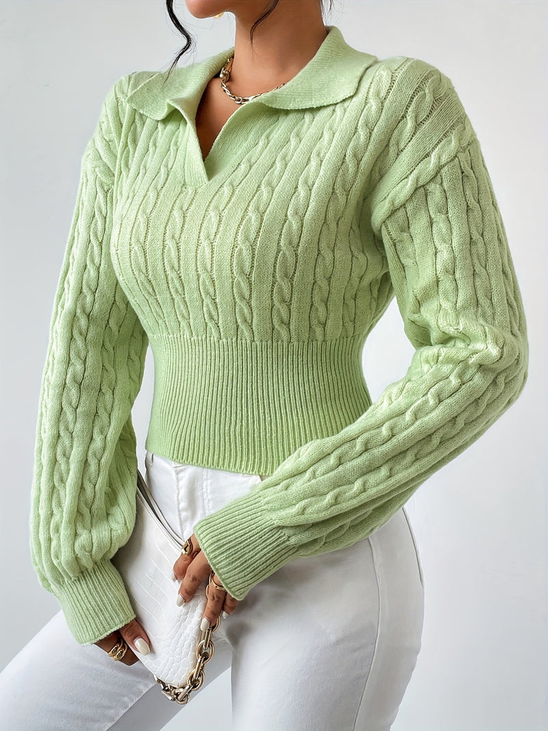 Pull au design réfléchi
