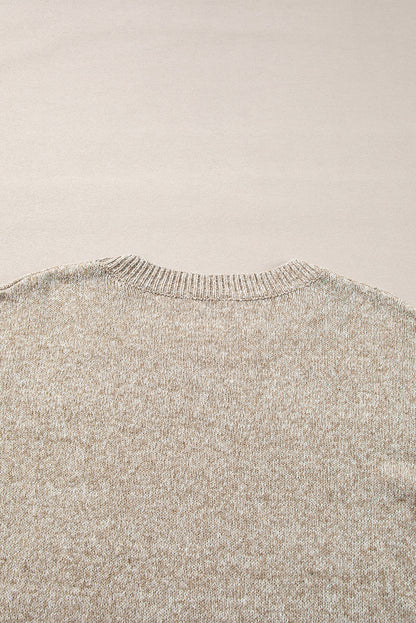 Pull au design réfléchi