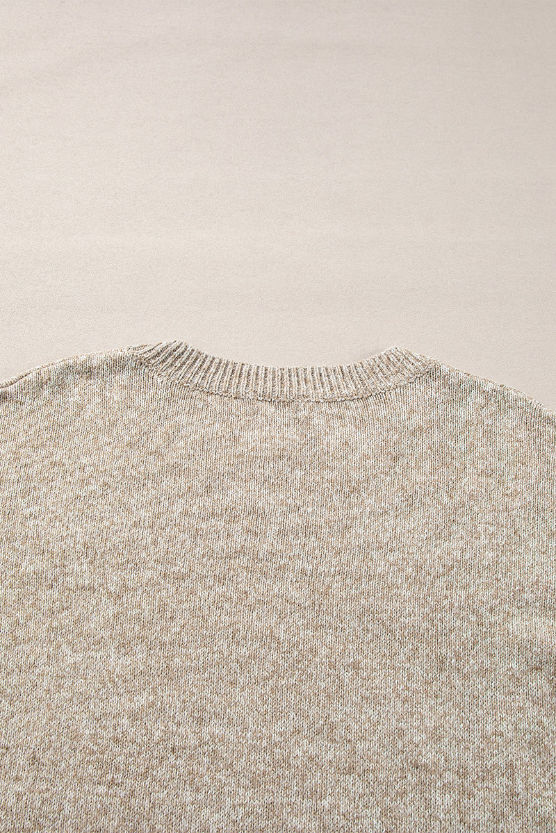 Pull au design réfléchi