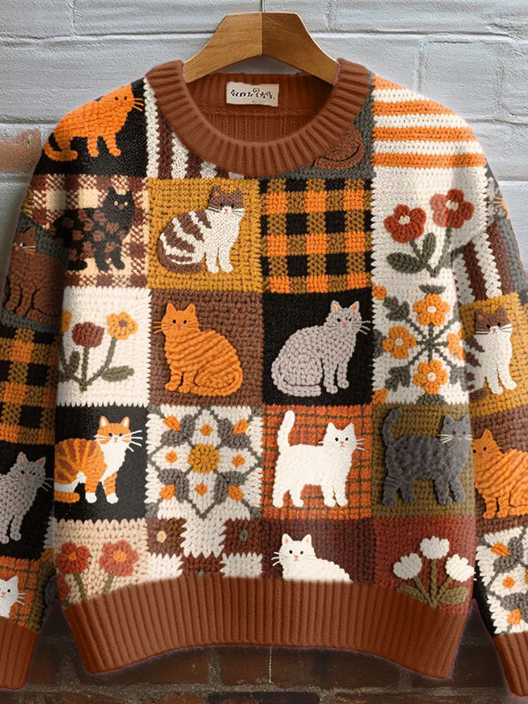 Pull au style vintage intemporel
