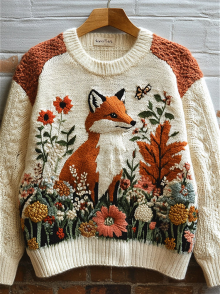 Pull au design réfléchi