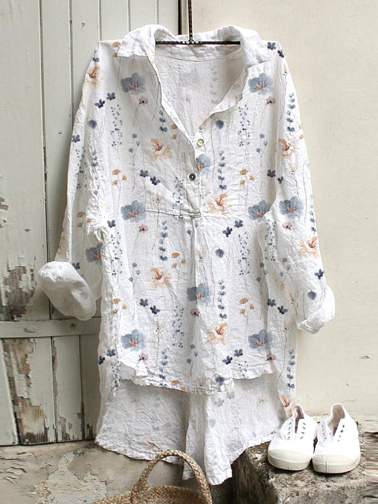 Chemise au style vintage intemporel