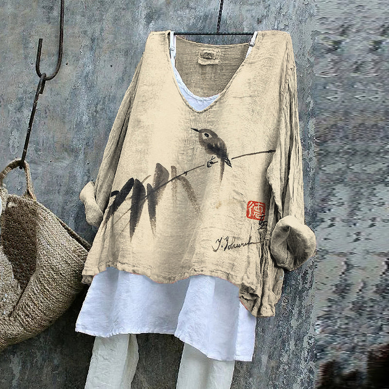 Chemise au design réfléchi
