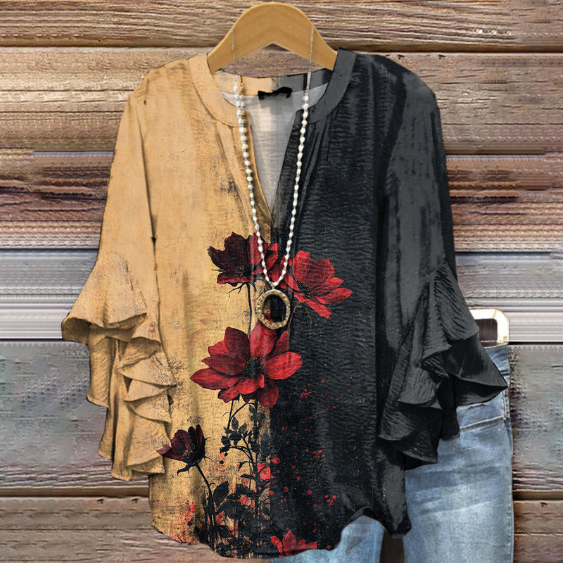 Chemise au design réfléchi
