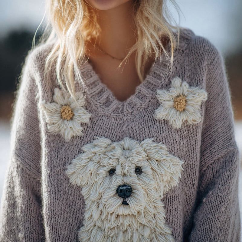 Pull au design classique