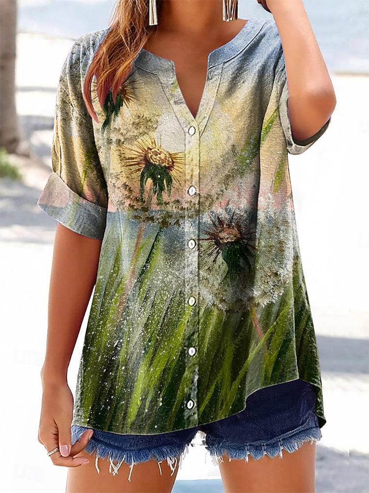 Chemise au design gracieux