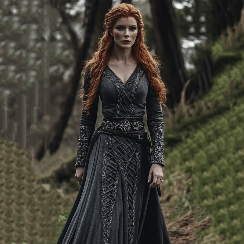 Robe au design gracieux