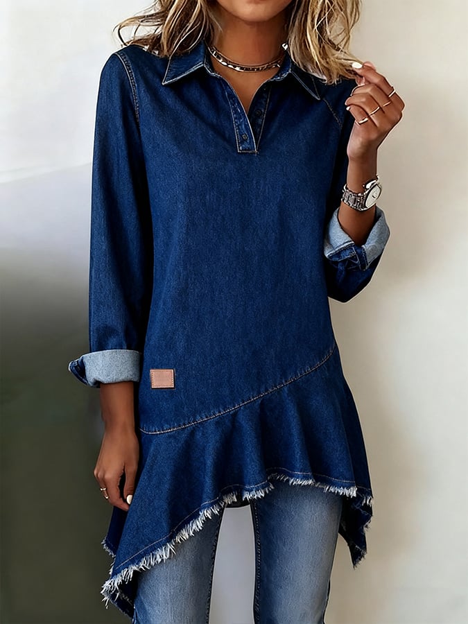 Chemise au design réfléchi