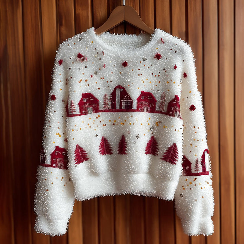 Pull au style vintage intemporel