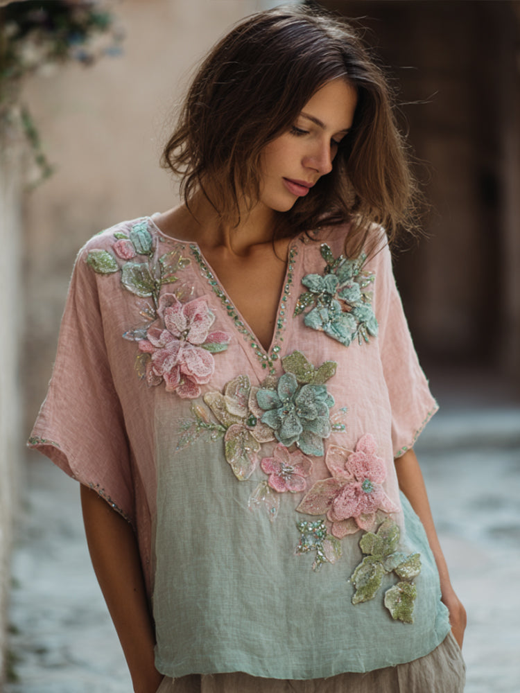 Chemise au design gracieux