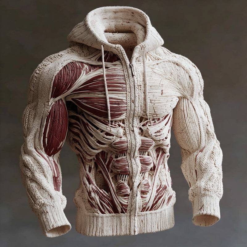 Pull au design réfléchi