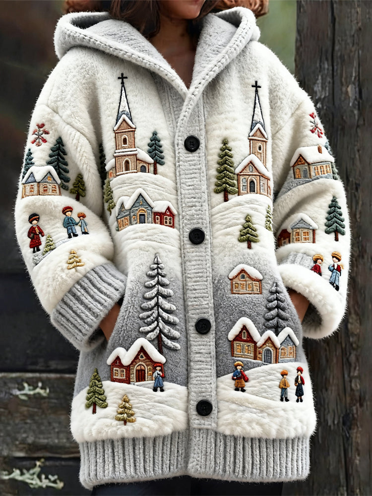 Cardigan au design réfléchi