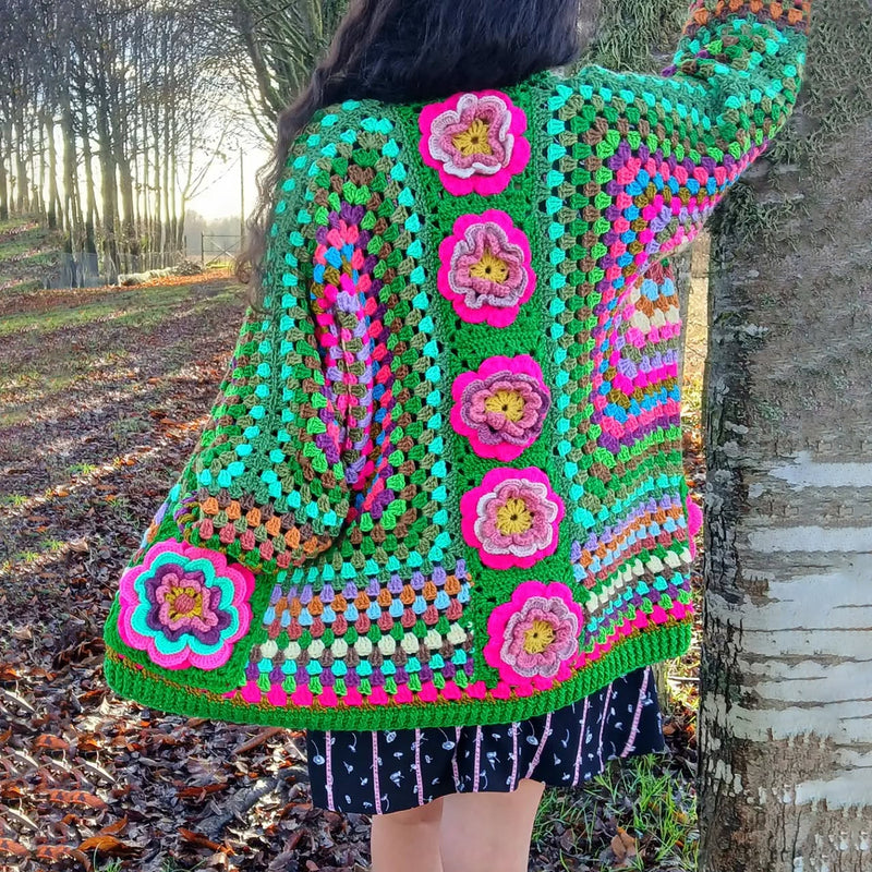 Cardigan au style vintage intemporel