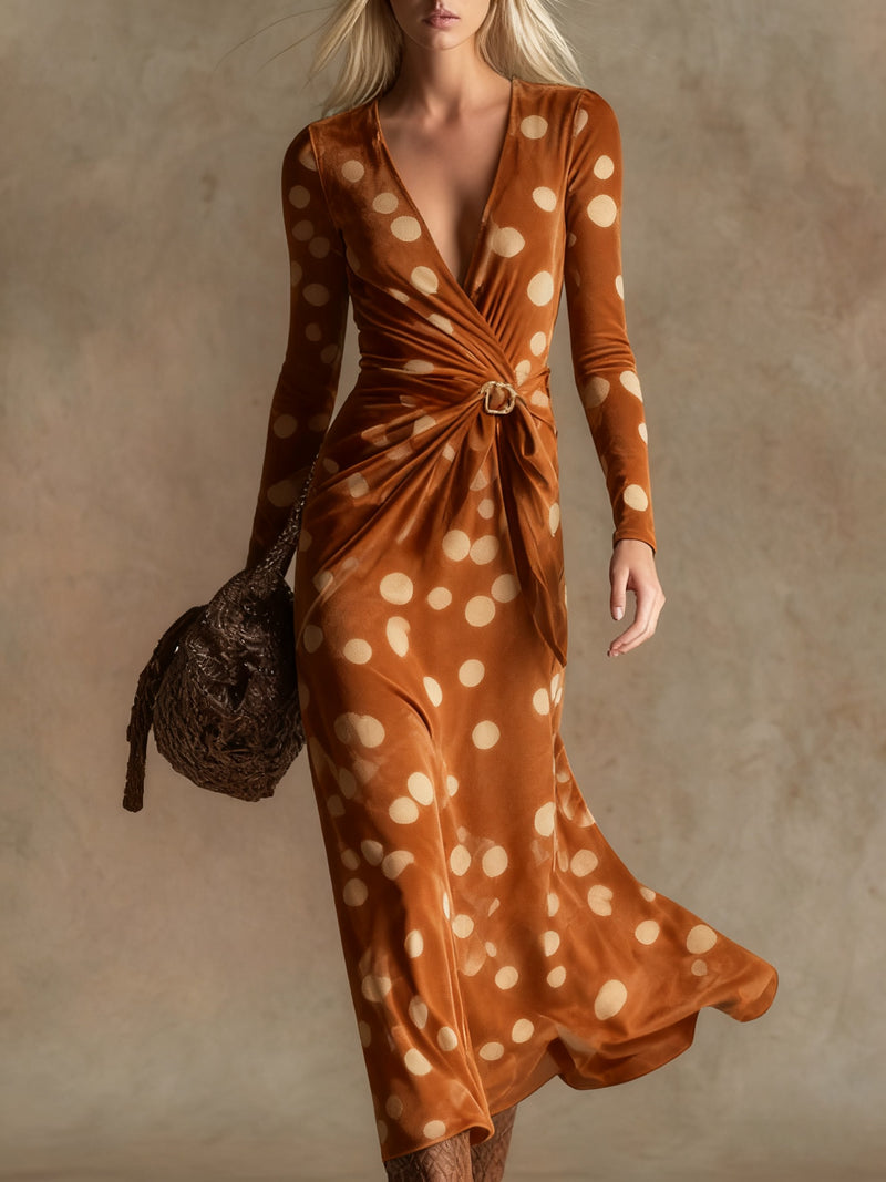 Robe au style vintage intemporel
