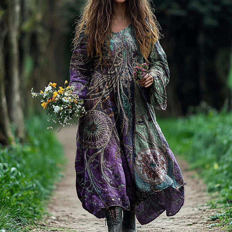 Robe au style vintage intemporel