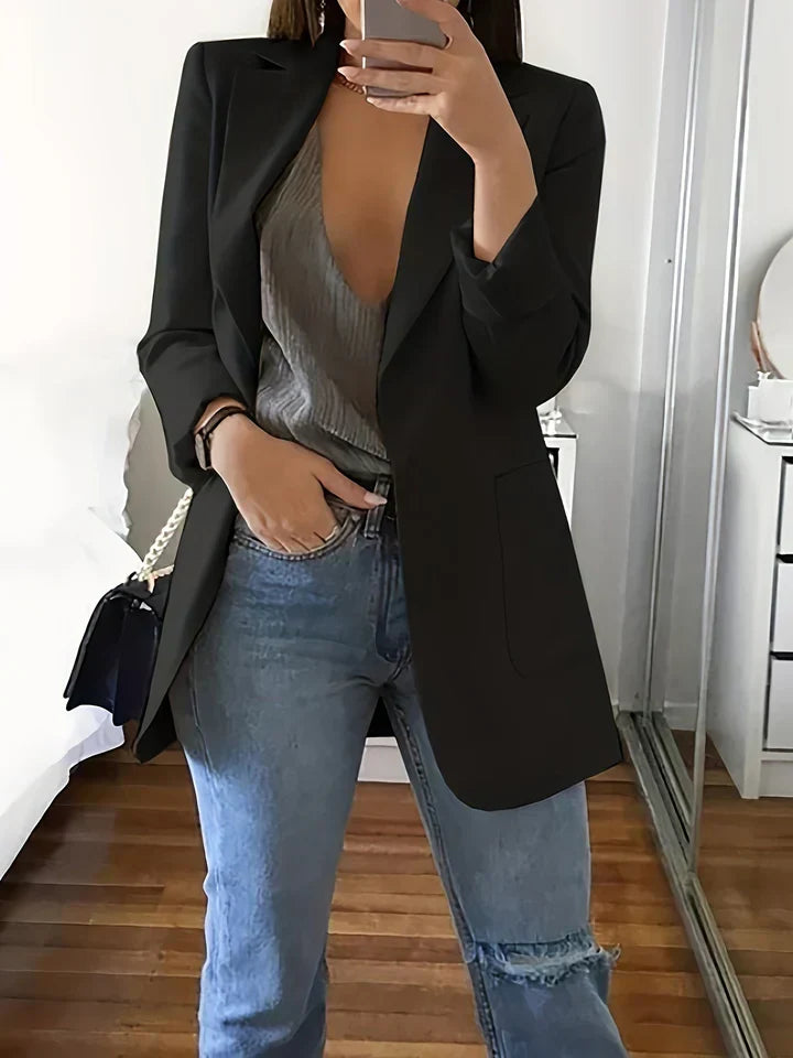 EP | Blazer lyre décontracté surdimensionné