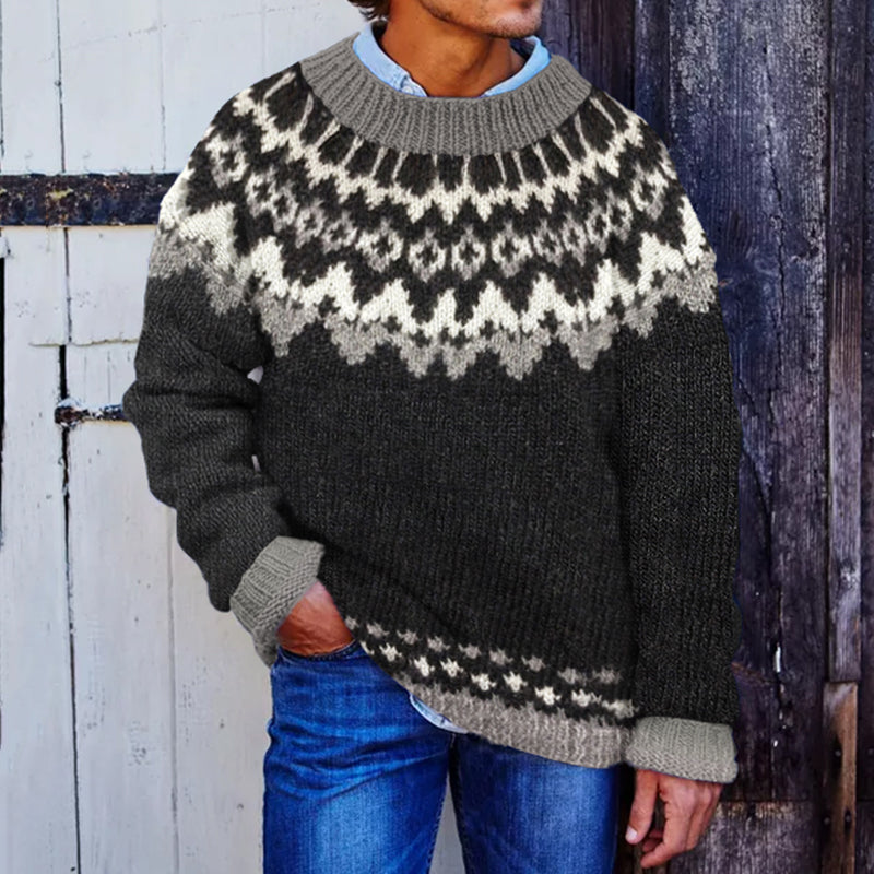 Pull au design classique