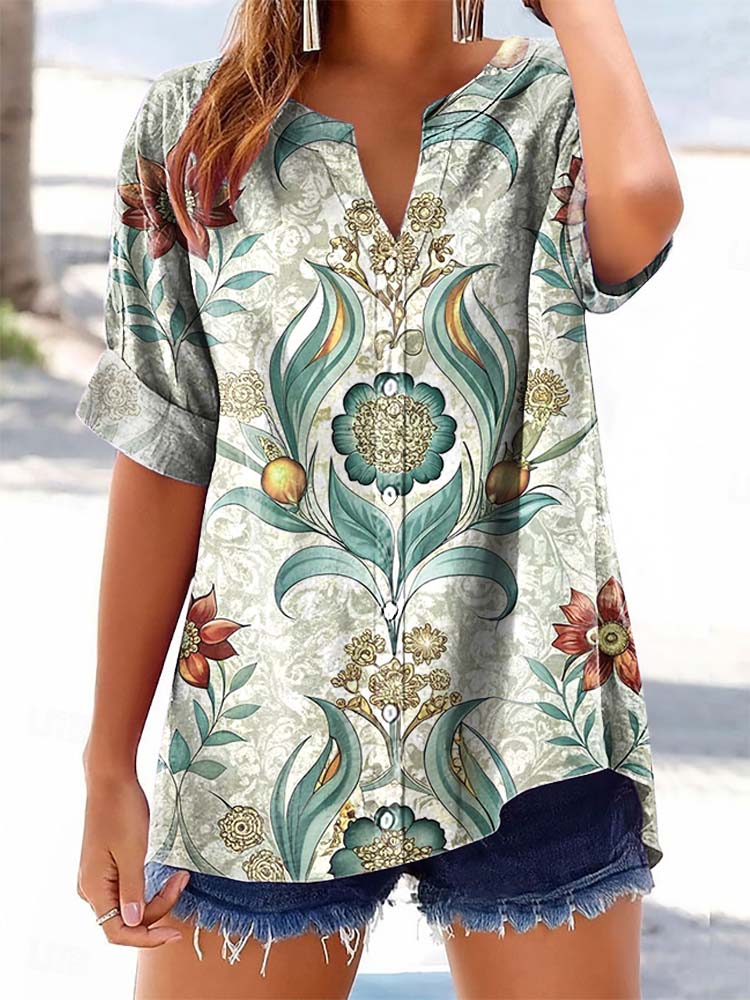 Chemise au design gracieux