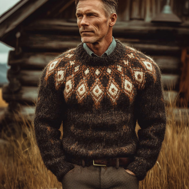 Pull vintage classique