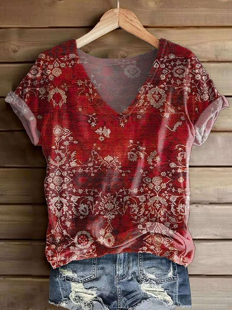 T-Shirt au design réfléchi