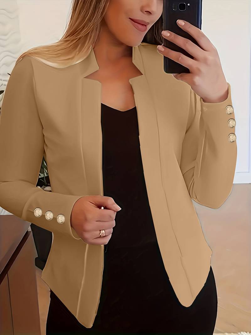 EP | blazer décontracté à manches longues et boutons