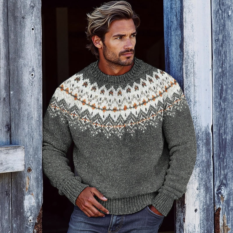 Pull vintage classique