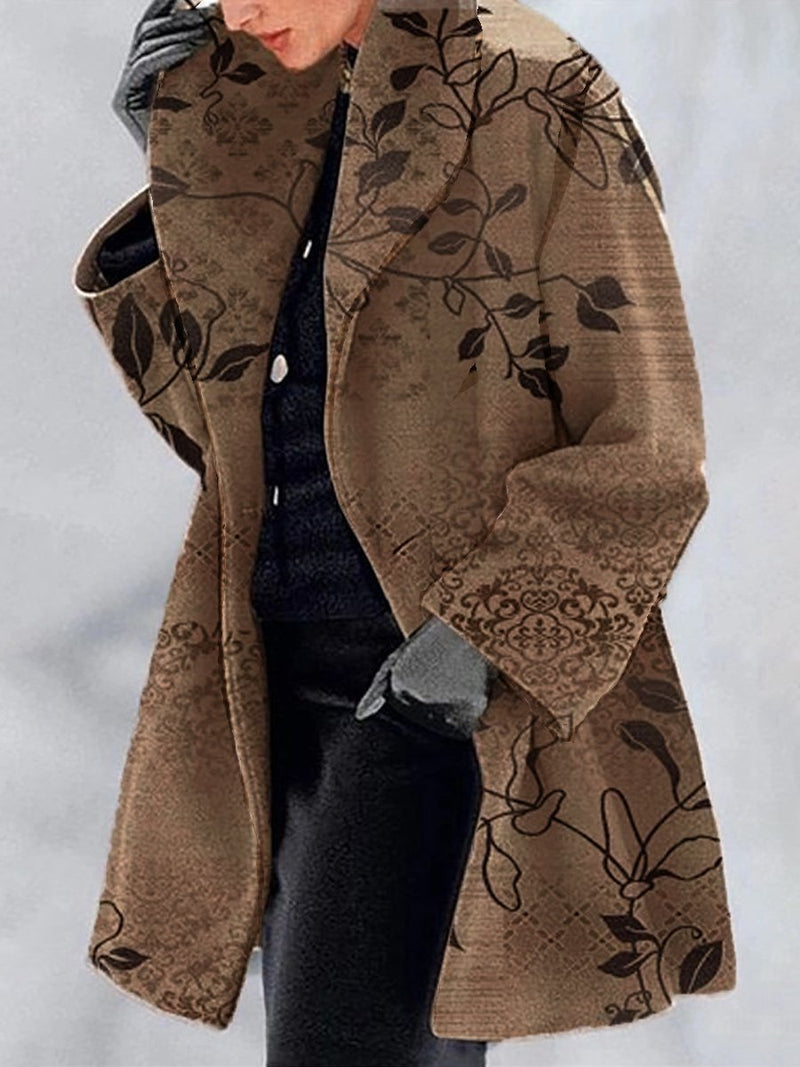 Manteau au design réfléchi