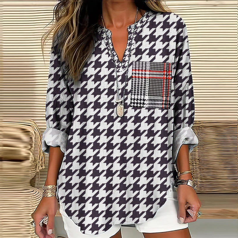Chemise au design réfléchi