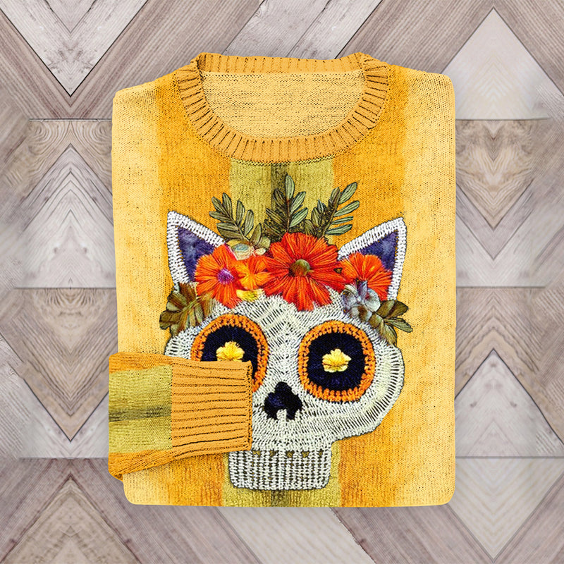 Pull au style vintage intemporel