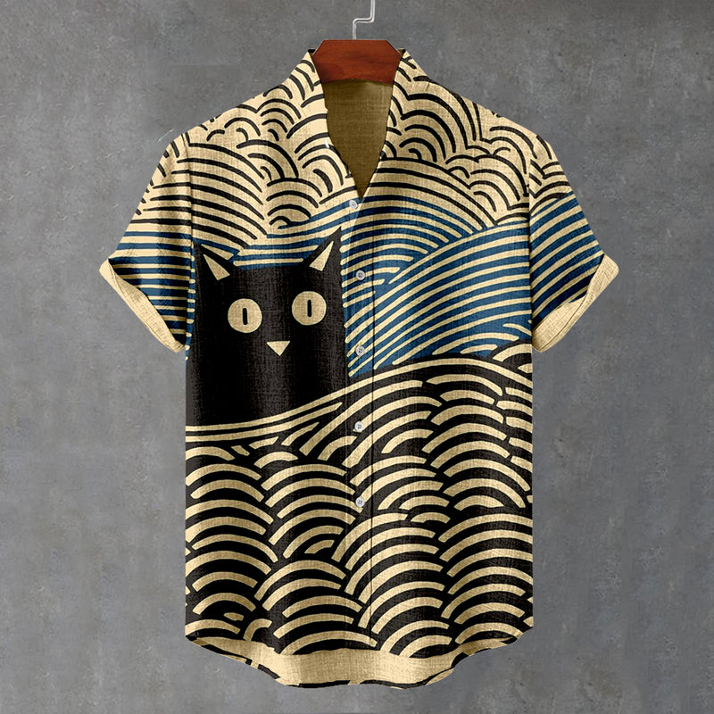 Chemise au style vintage intemporel