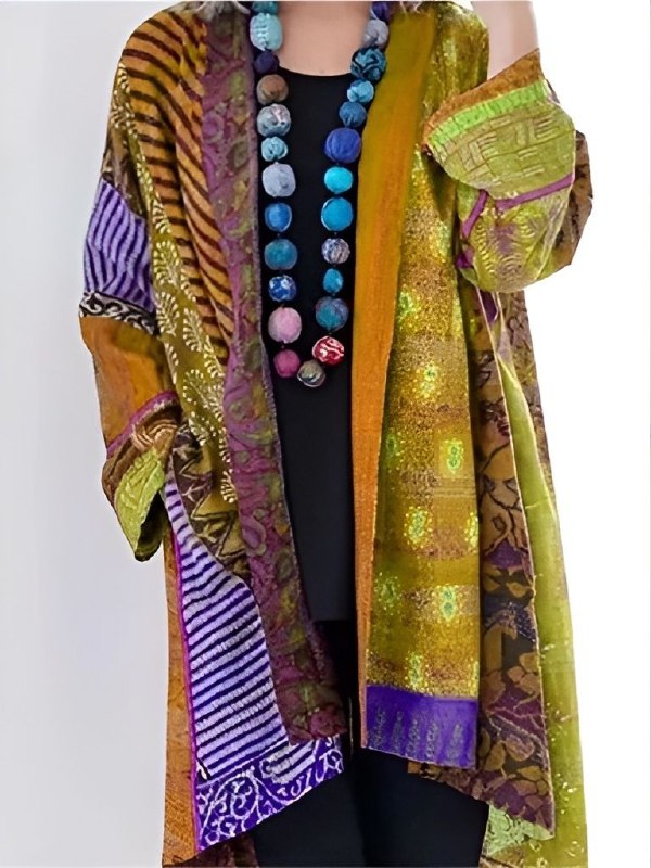 Veste au style vintage intemporel