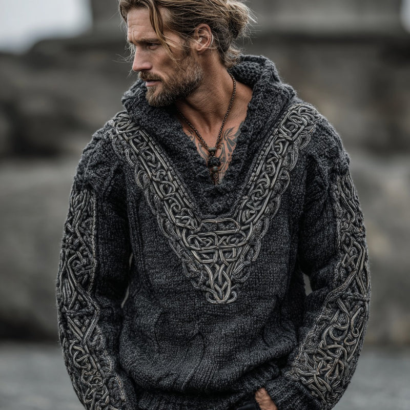 Pull au design réfléchi
