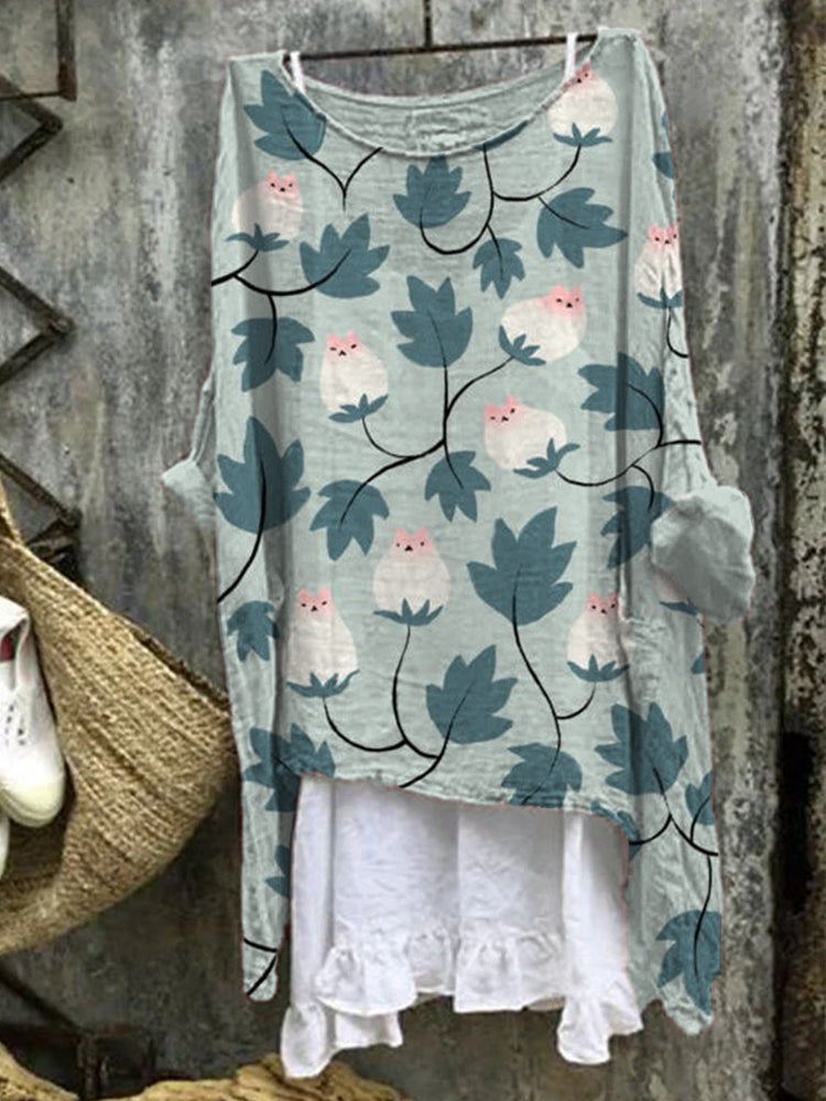 Chemise au design réfléchi