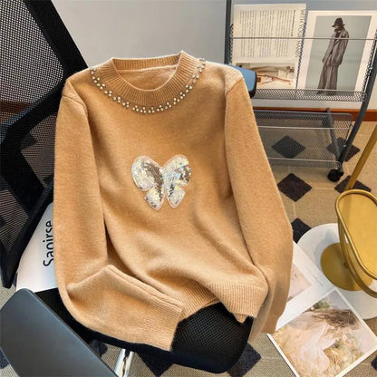 Pull au design réfléchi