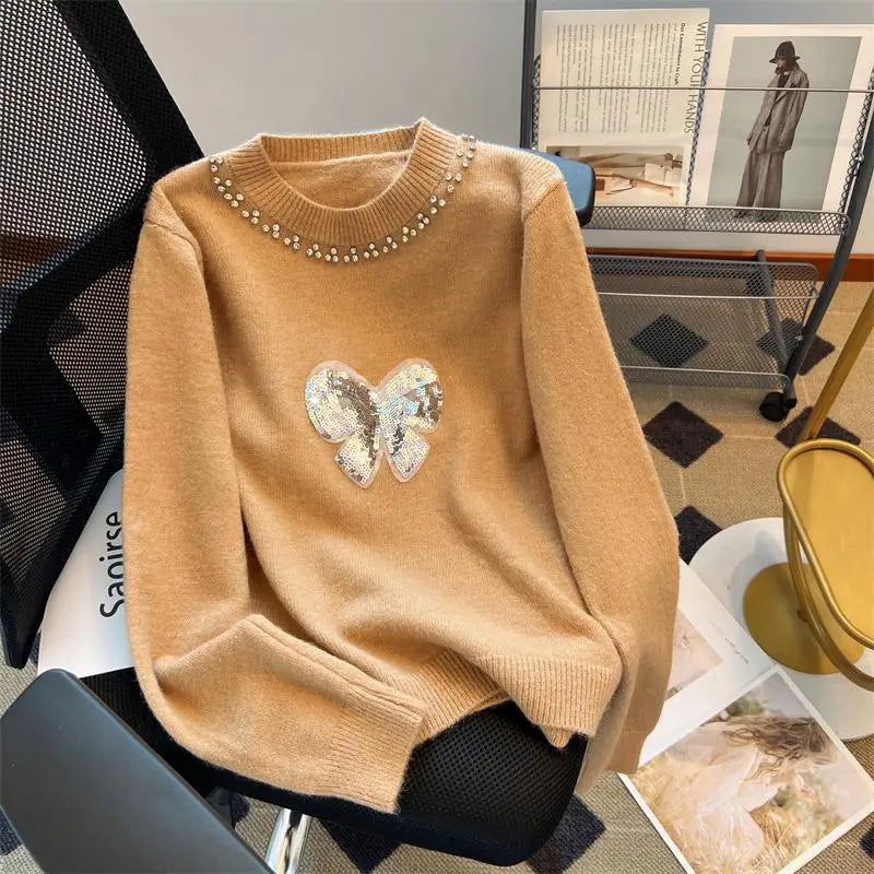 Pull au design réfléchi